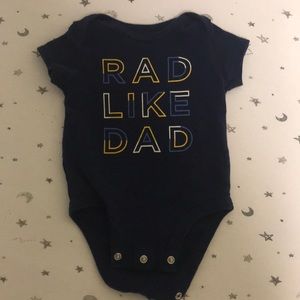 Rad like Dad onesie